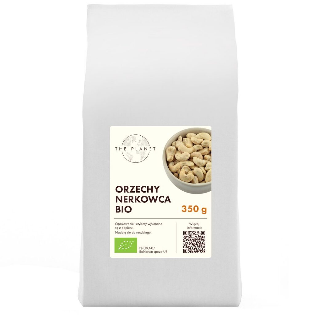 ORZECHY NERKOWCA BIO 350 g - THE PLANET