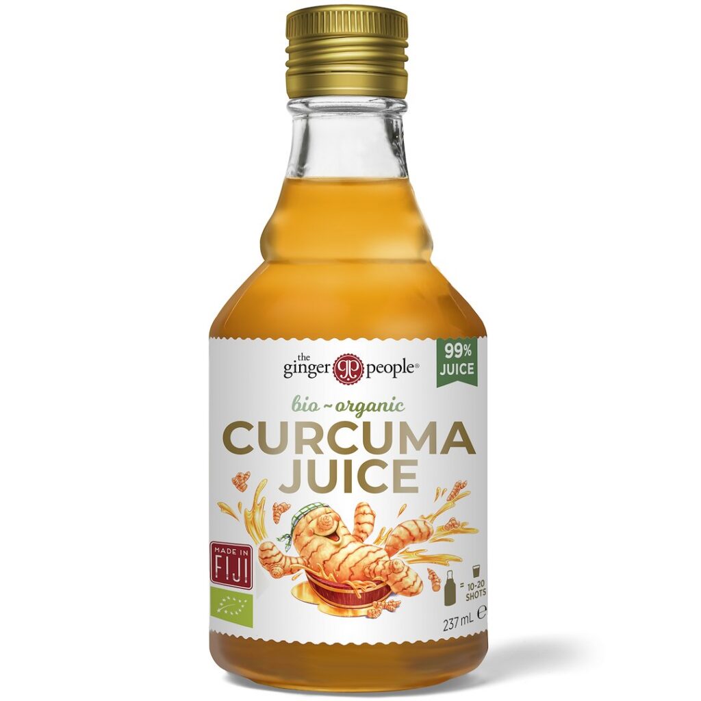 SOK Z KURKUMY NFC BIO 237 ml - GINGER PEOPLE