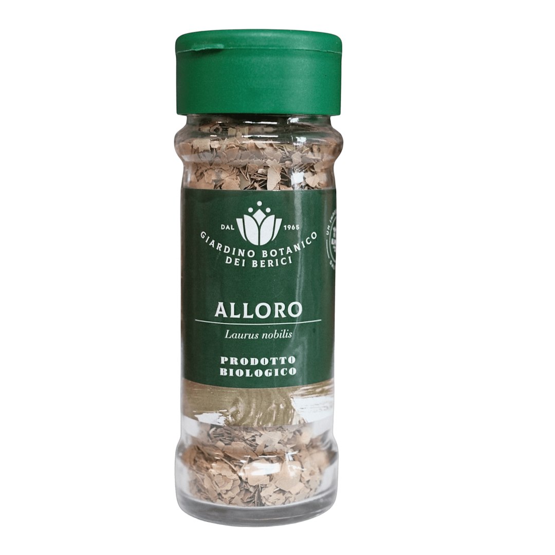 LIŚĆ LAUROWY CIĘTY BIO 25 g - GIARDINO BOTANICO DEI BERICI