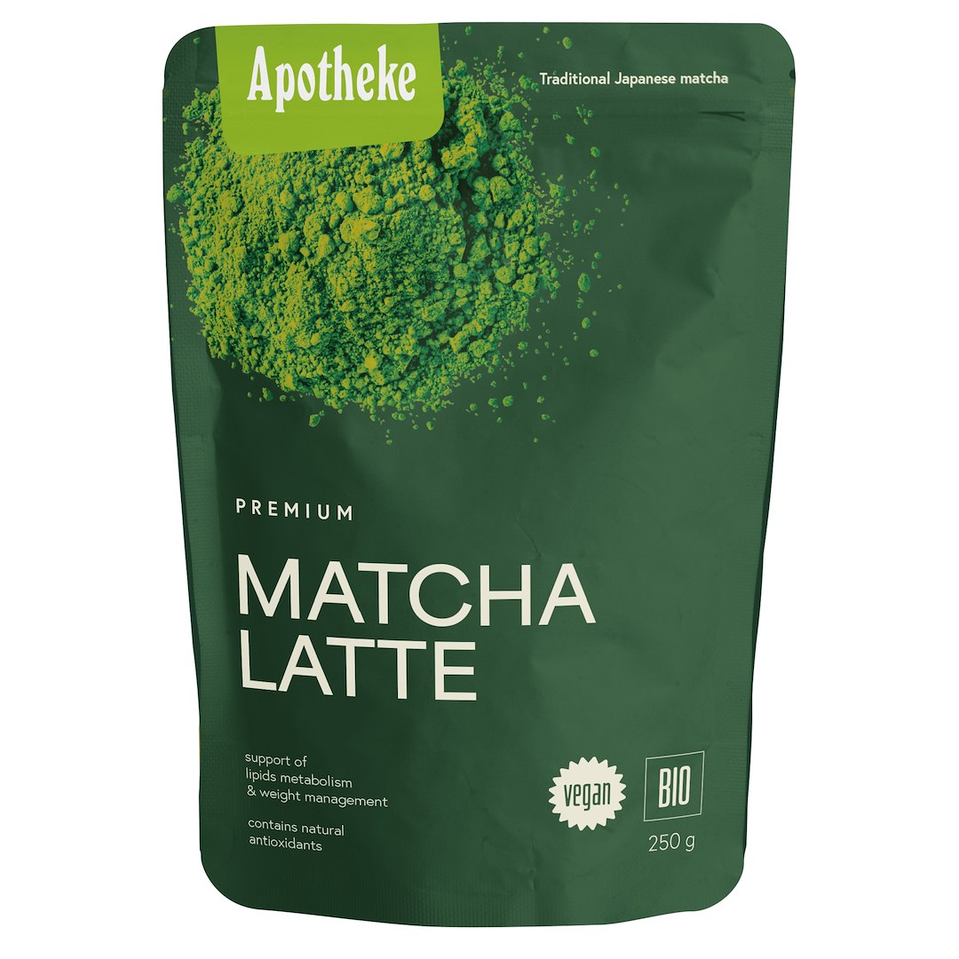 MATCHA LATTE BIO 250 g - APOTHEKE