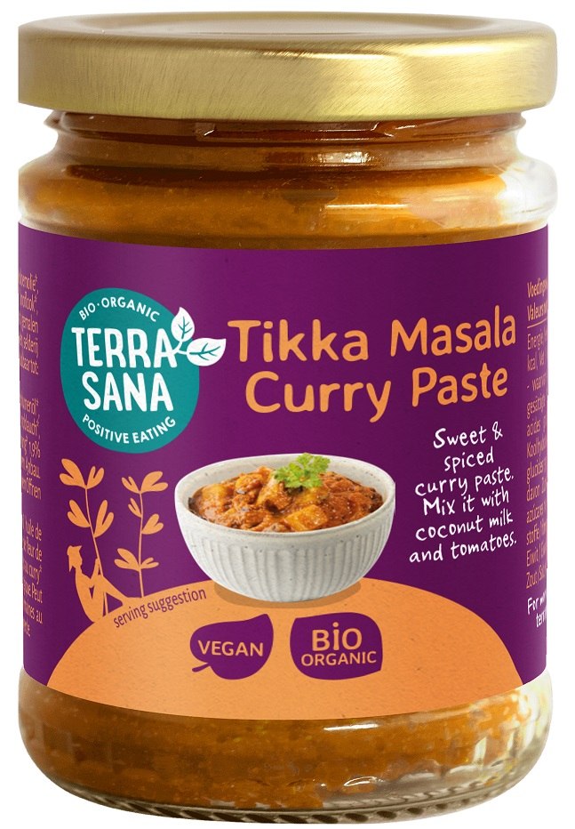 PASTA CURRY TIKKA MASALA BIO 130 g - TERRASANA