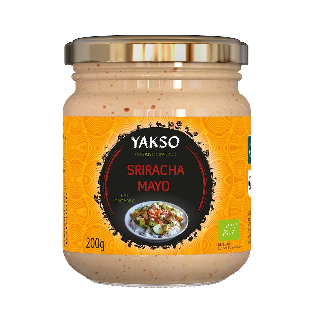 SOS MAYO SRIRACHA BIO 175 g - YAKSO