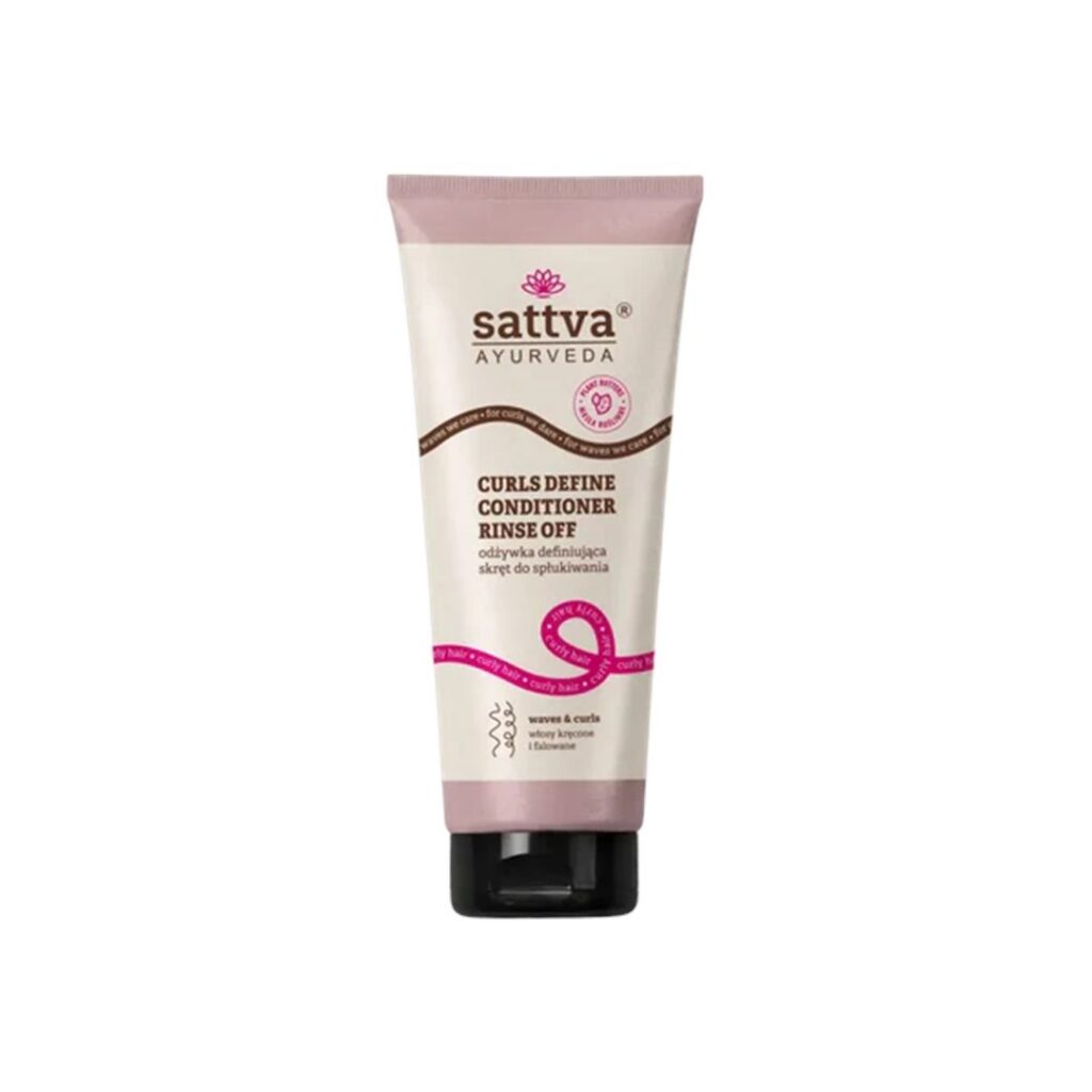 ODŻYWKA DEFINIUJĄCA SKRĘT DO SPŁUKIWANIA 200 ml - SATTVA (AYURVEDA)
